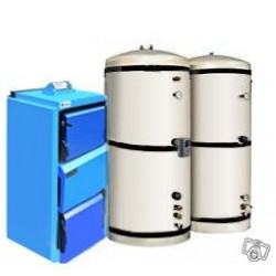Maga Vedpaket 22kW 2 X 500L